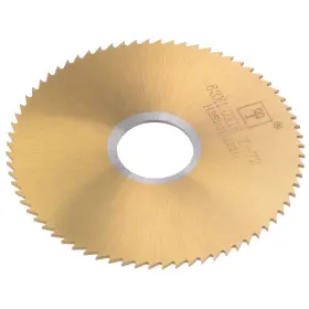 Peroup 619668413574 63mm Diameter 16mm Arbor 1mm Thick Circular Saw Blade 72 Tooth Titanium Coated