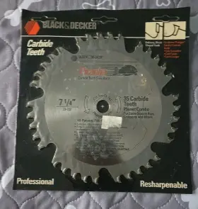 73-707 Piranha Carbide Saw Blade 73-707- 7 1/4 Inch Nip