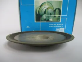 38944 Poltava Diamond Tools Dia 3 Inch 75mm. Hole 0.79 20mm. 12r4 Dish Abrasive Grinding Wheel For