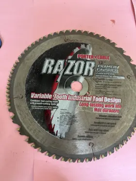 Porter-cable 120vt70 12 Inch 70 Tooth Razor Framer/finisher Circular Saw Blade #120vt70
