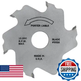 B00004ti2p Porter-cable 5558 4-inch 6 Tooth Plate Joiner Blade