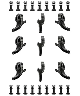 Pk080308 Power King Powerking Full Set Of 9 Carbide High Speed Cutting Teeth Mtg Hwr Included Pk0803