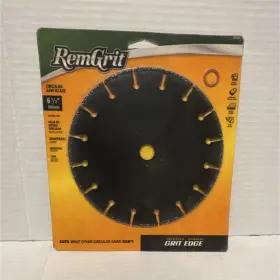 96257800 Remgrit 6 1/2 In Tungsten Carbide Circular Saw Blade Universal Cut