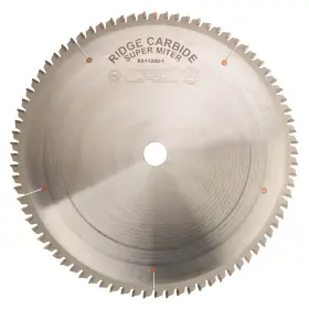Rs11280-1 Ridge Carbide Rigid Rs1000 Super Miter Saw Blade 12 Inch X 1 Bore 80t Ar Full Kerf