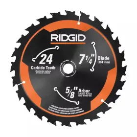 Ridgid 313048290297 7-1/4 Inch Circular Saw Blade 1-piece