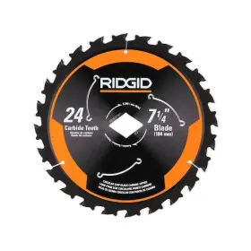 Ridgid 648846088563 7-1/4 Inch 24-tooth Carbide Thin Kerf Circular Saw Blade