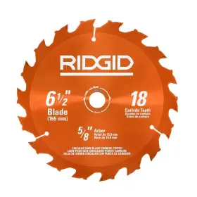 Ridgid 705353262425 6-1/2 Inch Circular Saw Blade 1-piece