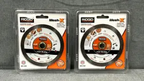 Hd-cm45p Ridgid Cm45p Lot Of 2 New Rigid 4.5 Inch Professional Tile Blade Dry/wet Diamond