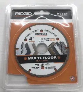 Hd-vbfl40 Ridgid Multi-flooring Circular Saw Blade Diamond 4 Inch