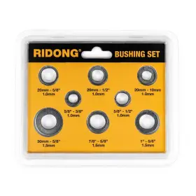 0816 Ridong Saw Blade Bushing Set Adapter Ring Reduction Combo Silver