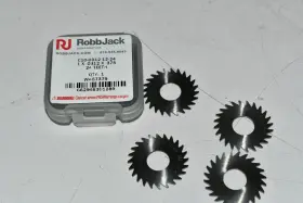 C10-0312-12-24 Robbjack Pack Of 4 New Slitting And Slotting Saw 1ftft Dia 0.0312ftft