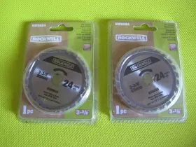 Rw8684 Rockwell 3-3/8 Inch 24t Circular Saw Blades