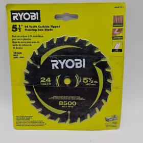 A06f551 Ryobi 5-1/2 Inch 24-tooth Carbide Flooring Blade 1-piece