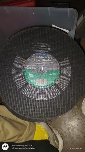 0184670533 Saint Gobain Abrasives 14 Inch Abrasive Saw Blade