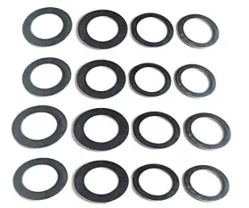 Samoph 469106848451 16pcs Saw Blade Bushing Set Adapter Ring Angle Grinder Inner Apert