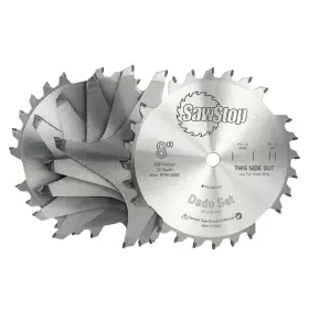 Bts-ds8-sys Sawstop 8 Inch X 5/8 6000 Rpm Premium Dado Set With Systainer Case