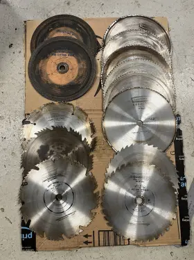 32688 Sears 13 8 Inch And 10 Kromedge Saw Blade Collection