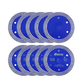 A391031110x10 Shdiatool 10pc 3ftft/75 Diamond Saw Blade Tile Porcelain Marble Cutting Disc Cutter Wheel