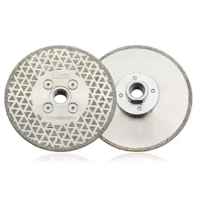 A912f58 Shdiatool 2pcs 115mm Diamond Cutting Saw Blade Grinding Disc Wheel 5/8-11 For Porcelian