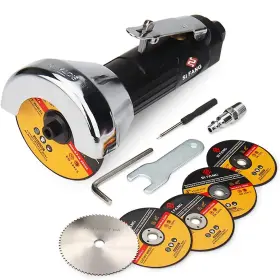 Si Fang 746030630788 3 Inch Air Cut Off Tool With 5pcs Die Grinder Wheels And 1pcs