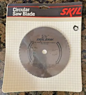 72102 Skil Vintage Circular Saw Blade 5-1/2 Inch Made In Usa