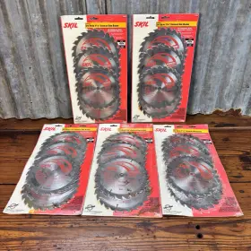 75324 Skil 20 Nos 24-teeth 7 1/4 Inch Circular Saw Blades Mo. Workshop Garage Usa