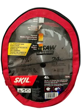 75348 Skil Multipurpose Circular Saw Blade 4 / Pack New Factory Sealed