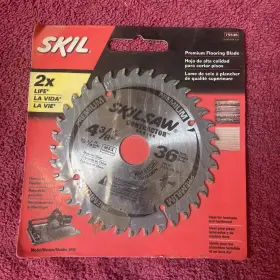 75536 Skil New 36 Teeth 4-3/8 Inch Pulg. Po Laminate Flooring Blade Carbide Premium