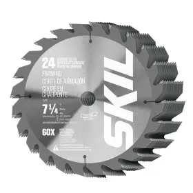 Skil B000hlgq6e 7-1/4 Inch 24-tooth Carbide Framing Circular Saw Blade 10-pack-75724-10
