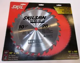 75342 Skil Robert Boschtool Corporation New 2008 Bosch 10 Inch Saw Blade Carbide 28 Teeth Combo Rip Crosscut