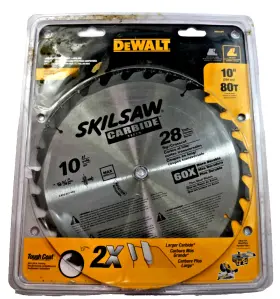 75128 Skilsaw Carbide-tipped 28-tooth Rip/crosscut Circular Saw Blade 10 Inch