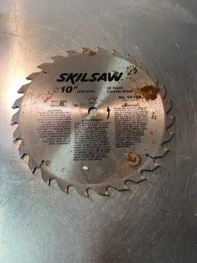 95128 Skilsaw Skil Carbide-tipped 28-tooth Circular Saw Blade 10 Inch