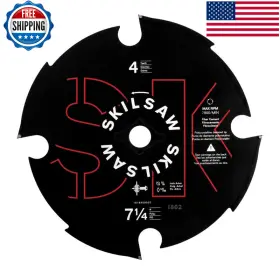 Skilsaw B089w9g63n Skil Spt1001 7-1/4 4t Fiber Cement Blade For Sidewinder Circular
