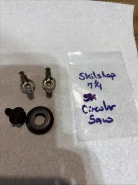 Skilshop 113.298750 7 1/4 Inch Circular Saw Blade Bolt And Flange Storage D