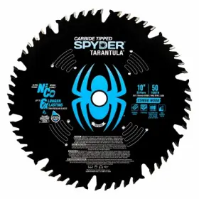 13063 Spyder Tarantula Combination Circular Saw Blade 50-tooth 10 Inch -
