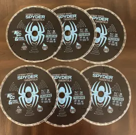 Spyder 884835007331 6 Tarantula 7-1/4-in 24-tooth Framing Circular Saw Blade Carbide-tipped