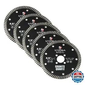 Stadea B0bq928rj1 Sbd112c Diamond Saw Blade 4.5-inch Continuous Turbo Dry Cutting - Cuts