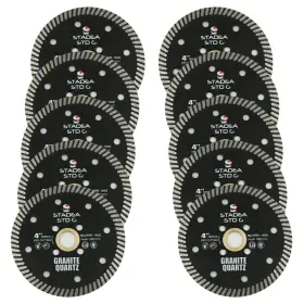 Stadea B0cg2l2kbj Sbd121c Diamond Saw Blade 4-inch Continuous Turbo Dry Cutting - Cuts