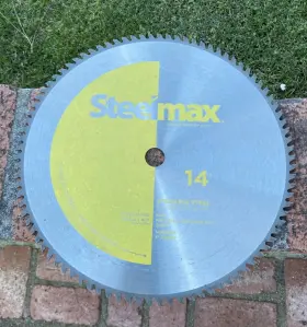 Sm-bl-014-ss Steel Max 14 Inch Carbide Cutting Saw Blade 355mm X 90t 1 Arbor