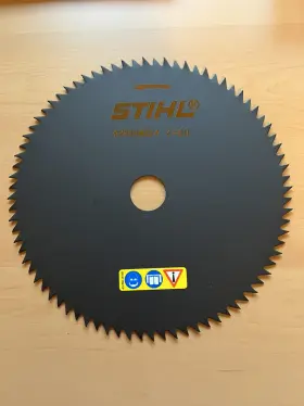 4112 Stihl 795711043865 Scratcher-tooth Circular Saw Brush Blade Oem 200mm 8 Inch 713 4201