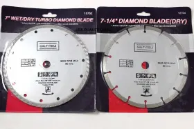 Stk Tools 728639375022 2 Pack Diamond 7-1/4 Inch Saw Blades Fits Bosch Circular
