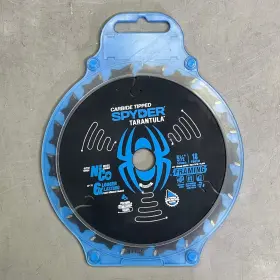 13029 Tarantula Spyder Framing Circular Saw Blade 18-tooth 5-1/2 Inch Black