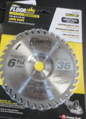 10-47-2 Timberline 738685630365 63036 6-3/16 X 36t Atb Floor King Roberts Saw Blade