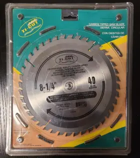 82540 Timberline New Tri-cut Carbide Tipped Saw Blade 8 1/4 40 Teeth #82540