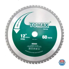 B07gdfxdgp Tomax 12 Inch 60 Tooth Industrial Steel Ferrous Metal Saw Blade 1 Arbor