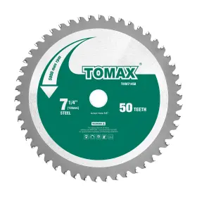 B0bk8n1mvg Tomax 7-1/4 Inch 50t Industrial Steel And Ferrous Metal Saw Blade
