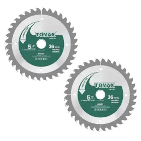 Tomax Tmw51236-2 2 Pack 5-1/2 Inch 36 Tooth Atb Finishing And 36t 2-pack Green
