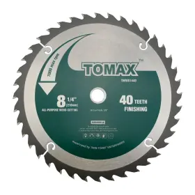 Tools 313095317350 8-1/4-inch 40 Tooth Atb Finishing Saw Blade With 5/8-inch Dmk Arbor