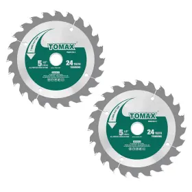 Tmw51224-2 Tools 2 Pack 5-1/2 Inch 24 Tooth Atb General Purpose And Trimming Saw Blade Cordless