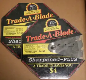 Trade A Blade 046038710047 7 1/4 Inch Saw Blades Carbide Tip And Combination Rip